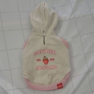 Strawberry Shortcake X-Small Dog Hoodie
